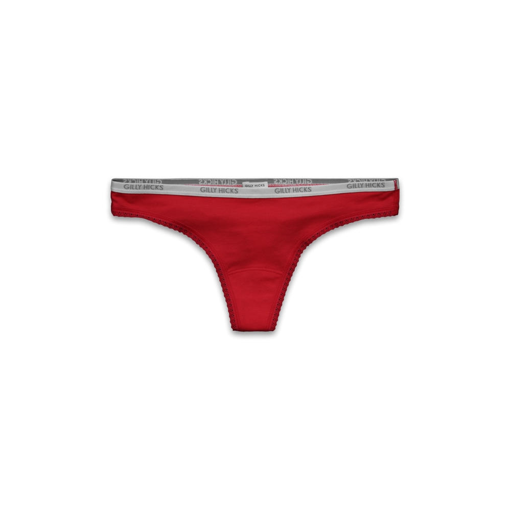 GH Logo Banded Thong Undie
