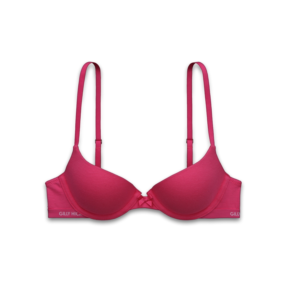 Lightly Lined Cotton Demi Bra
