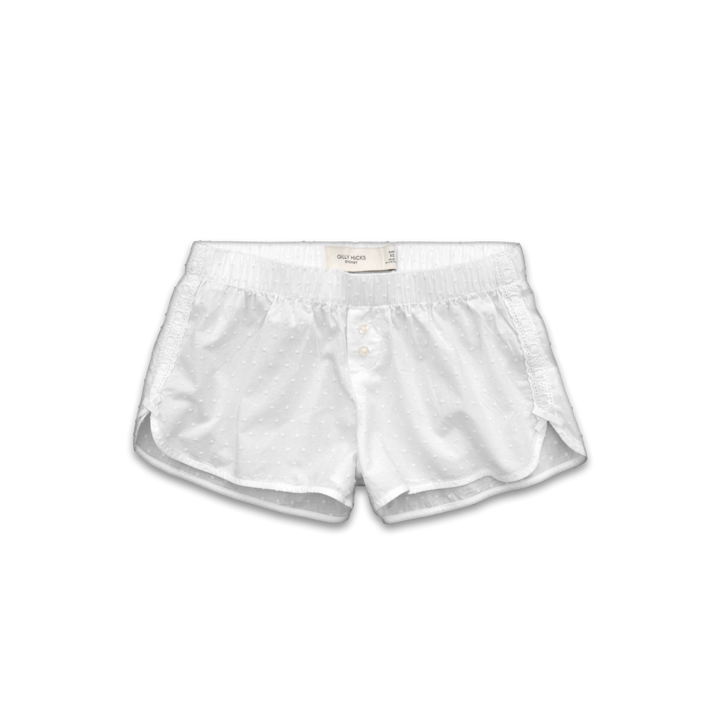 Womens Dot Sleep Shorts
