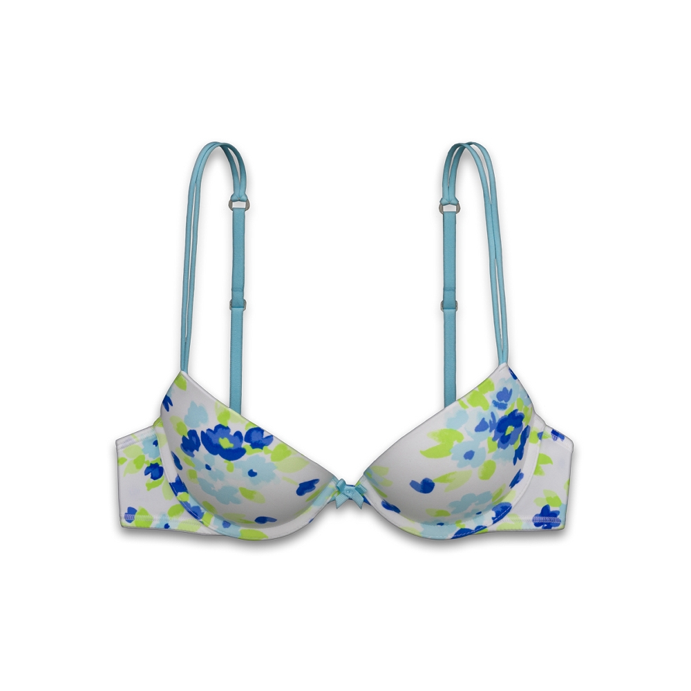 Super Push 'Em Up Plunge Bra