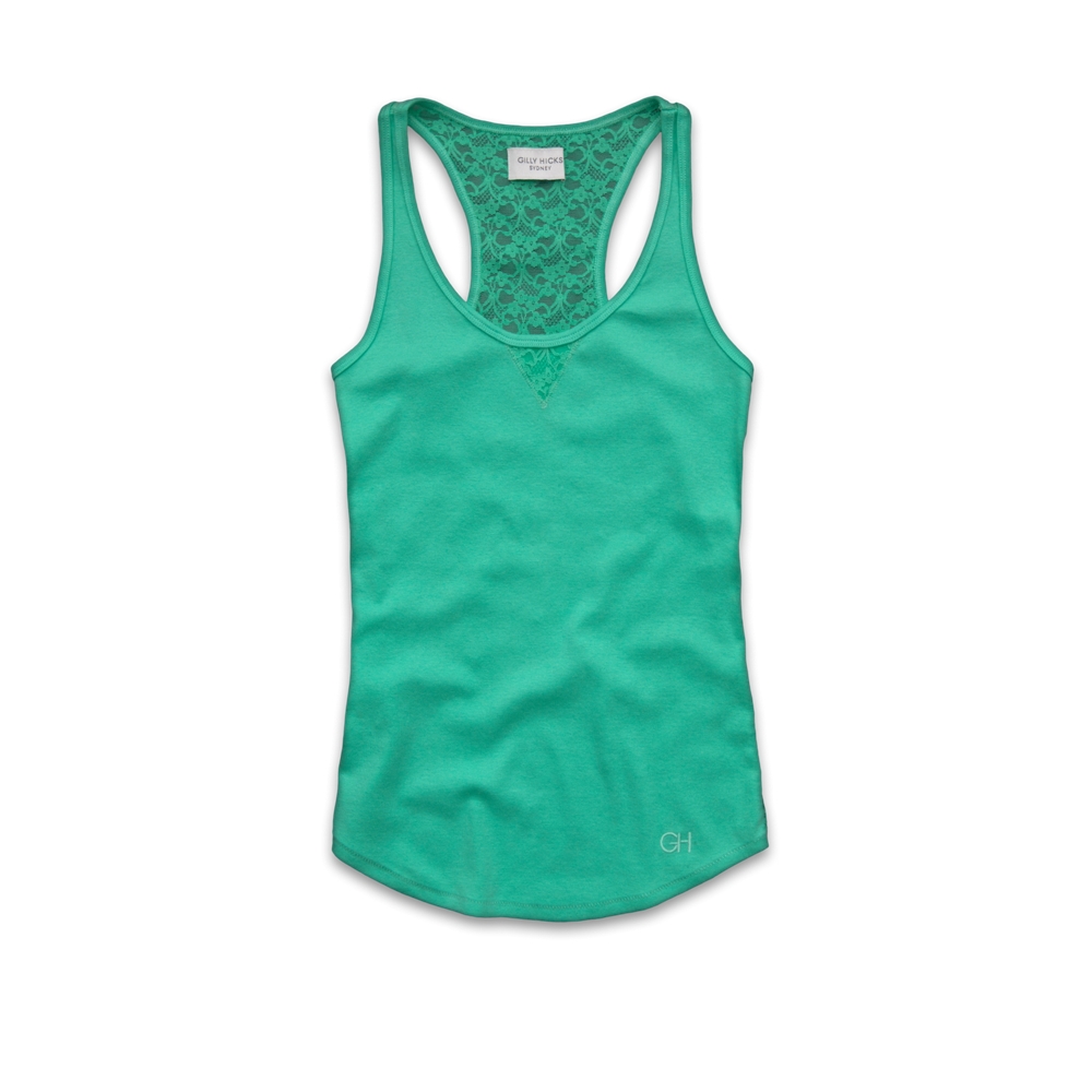 Lace Racerback Tank