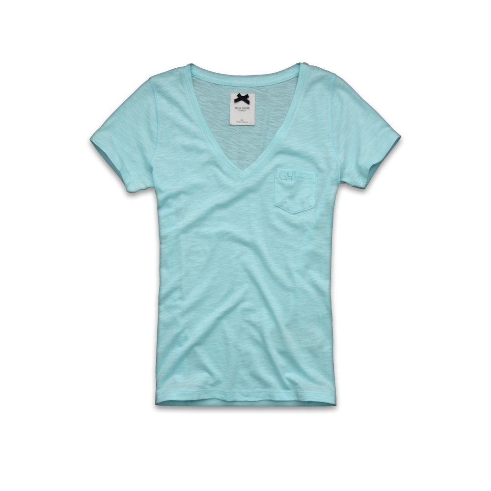 Womens Classic V-Neckline Tee