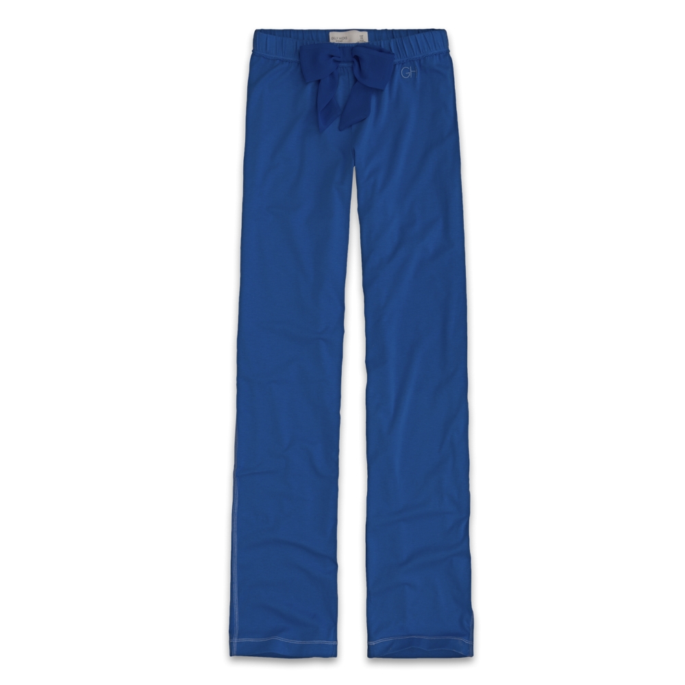 Womens Tied Bow Sleep Bottoms