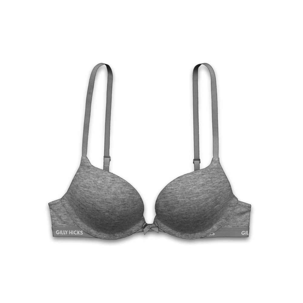 Perfect Push 'Em Up Cotton Plunge Bra