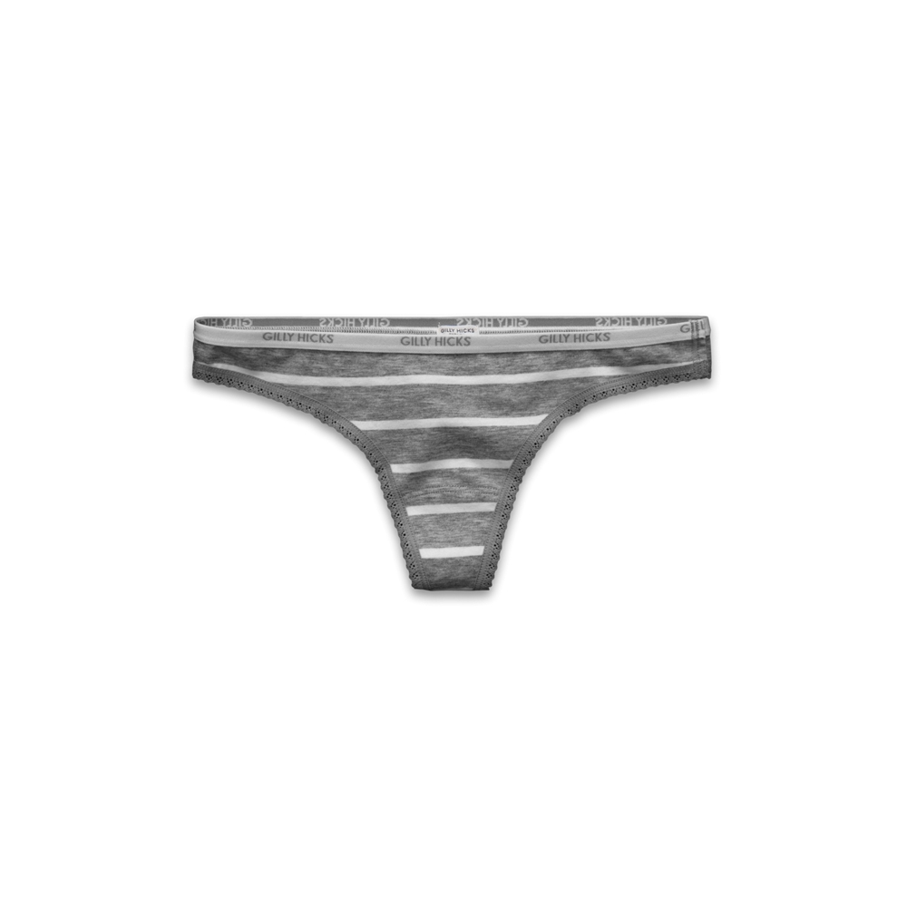 GH Logo Banded Thong Undie