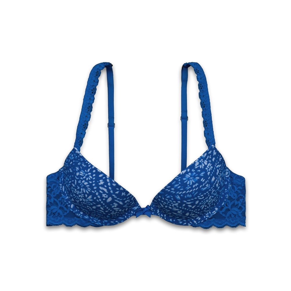 Super Push 'Em Up Plunge Bra