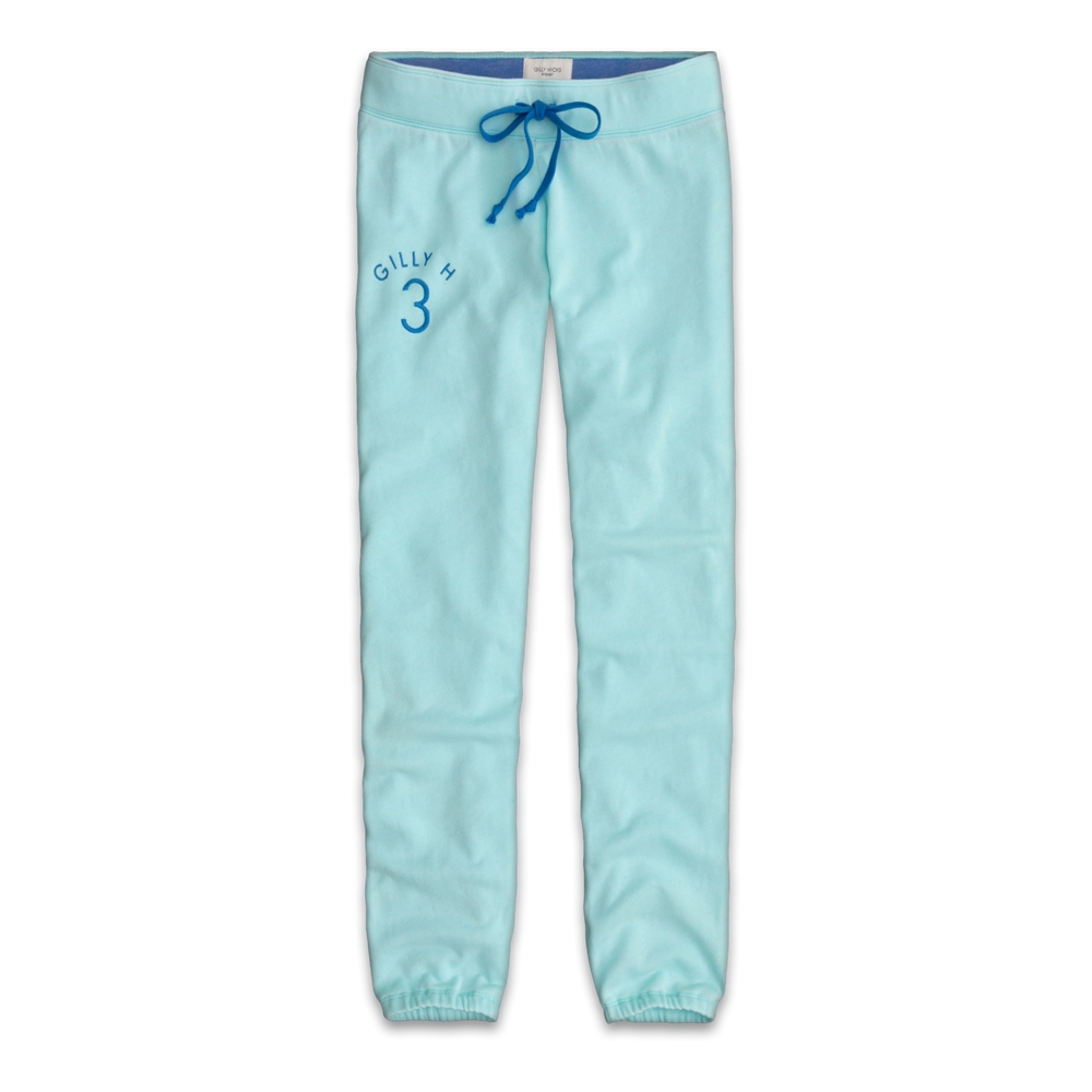 Womens Gilly Hicks Classic Banded Sweatpants