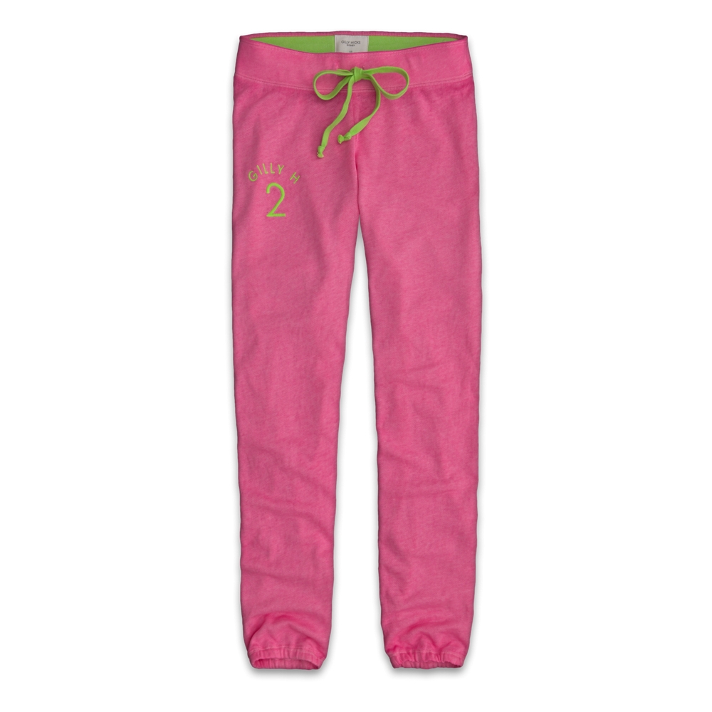 Womens Gilly Hicks Classic Banded Sweatpants