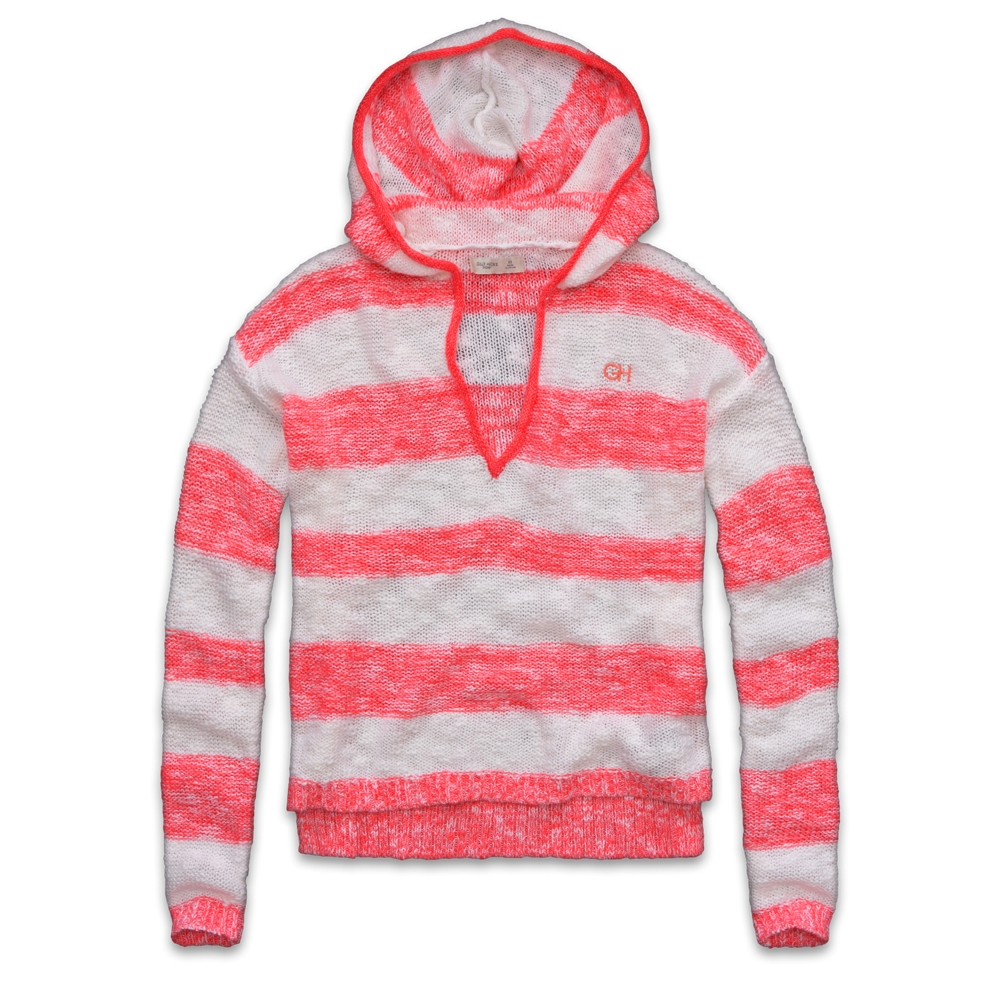 Striped Sweater Hoodie