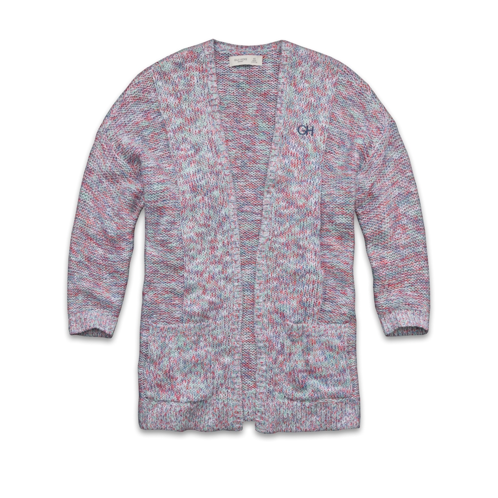 Womens Marled Cardigan