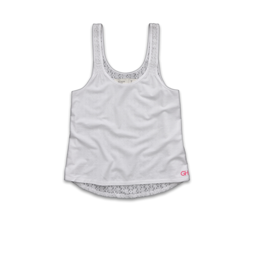 Womens Lace Back Sleep Tank