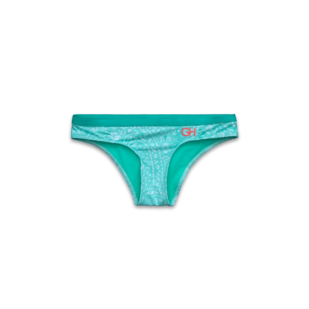 Womens Paisley Swim Bottom
