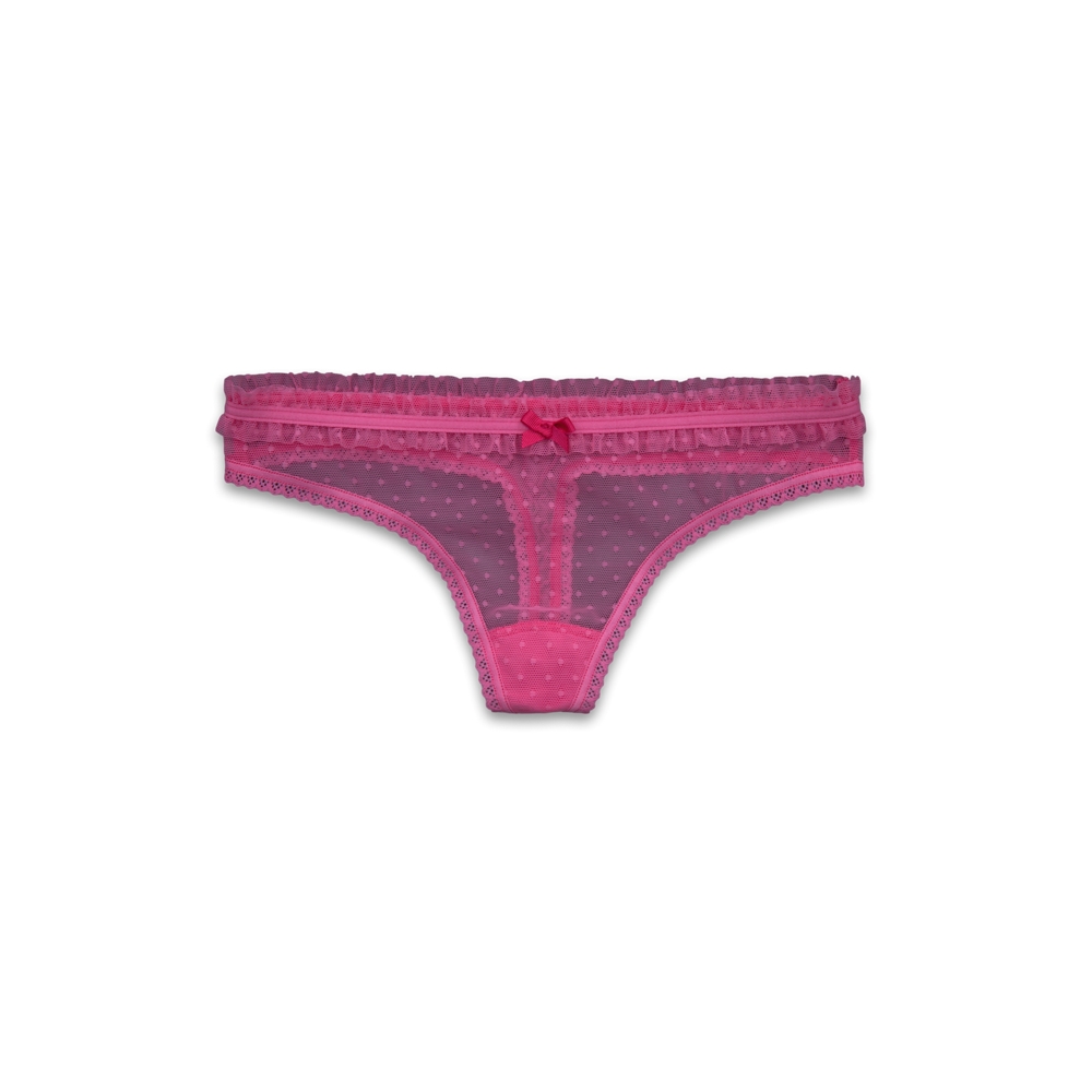 Mesh Thong Undie