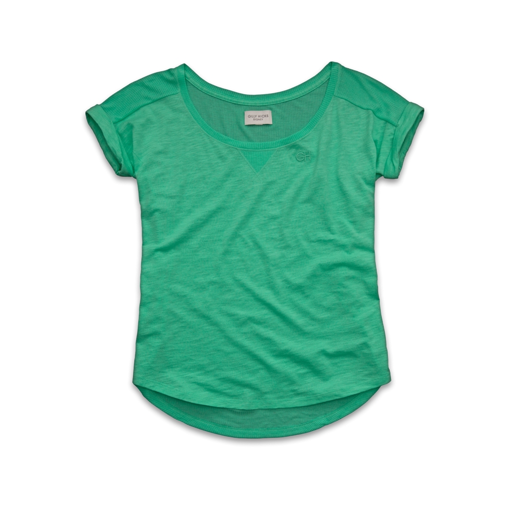Womens Classic Scoop Neckline Tee