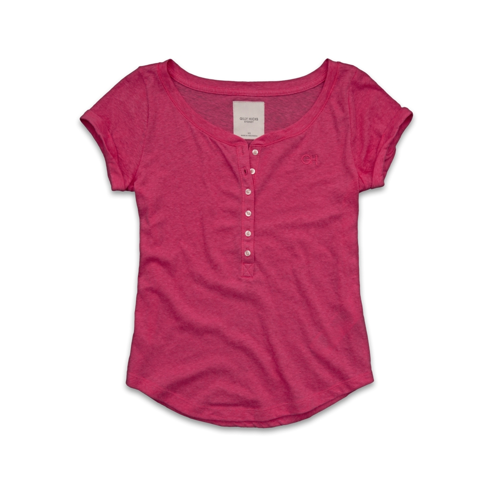 Womens Classic Henley