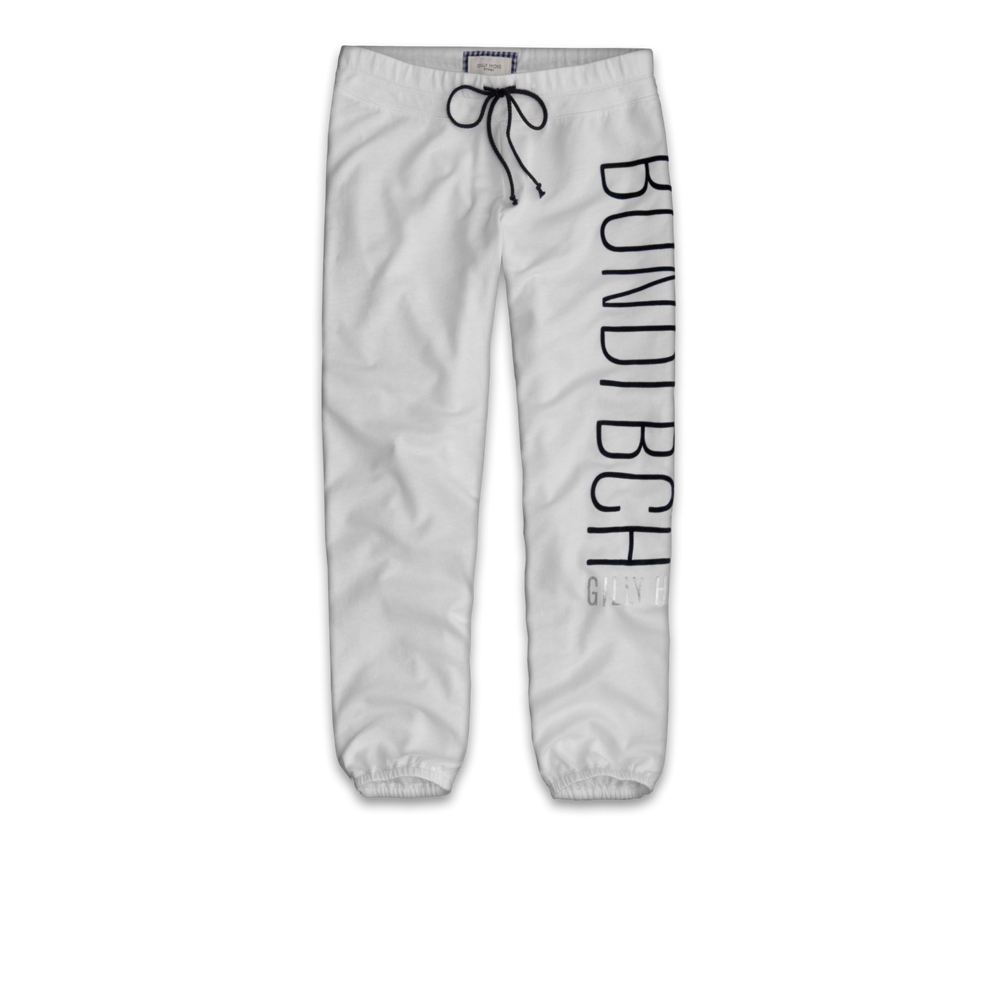 Womens Gilly Hicks Banded Crop Sweatpants