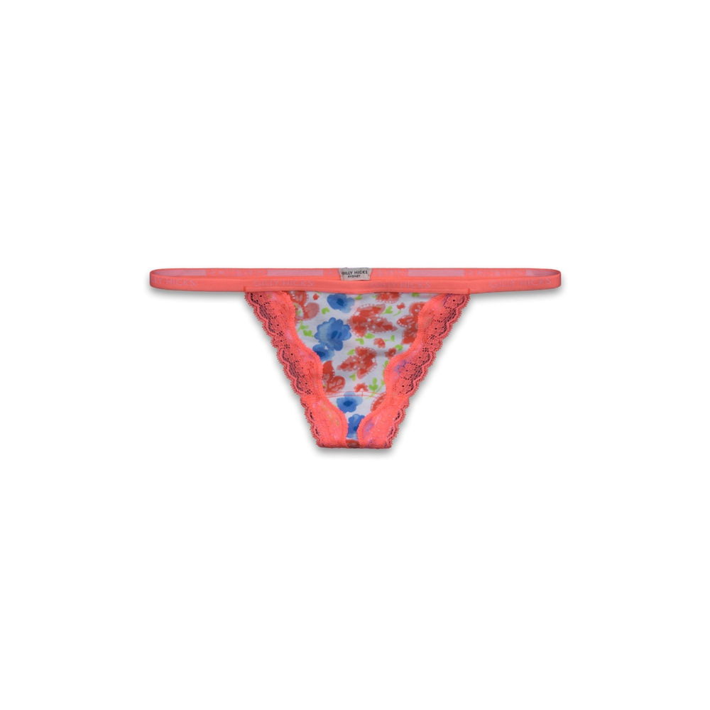 Cotton Skinny Thong Undie