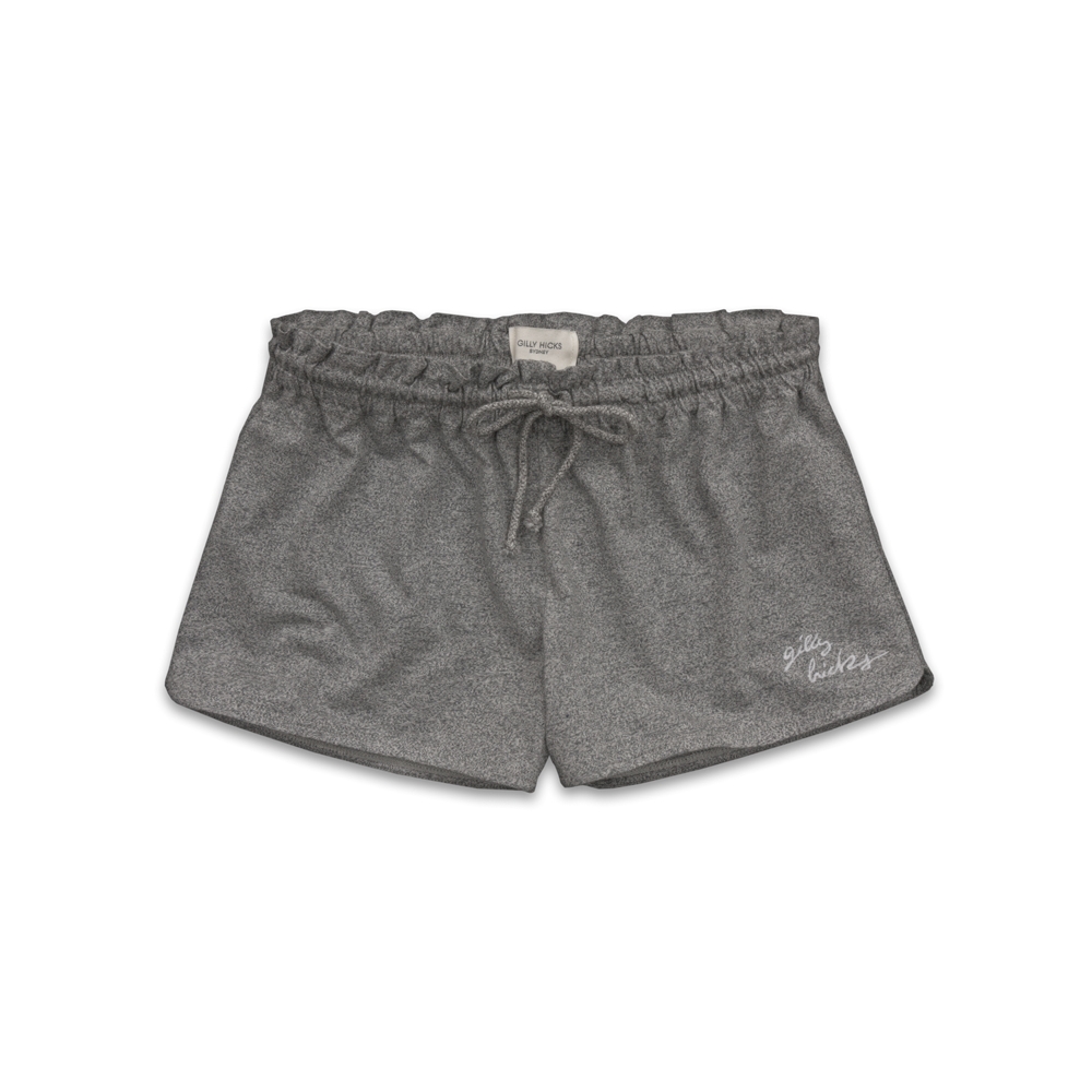 Womens Highwaisted Knit Shorts