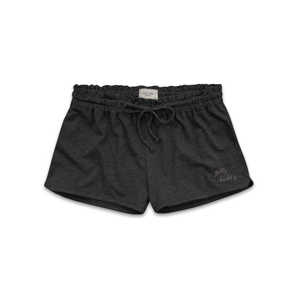 Womens Highwaisted Knit Shorts