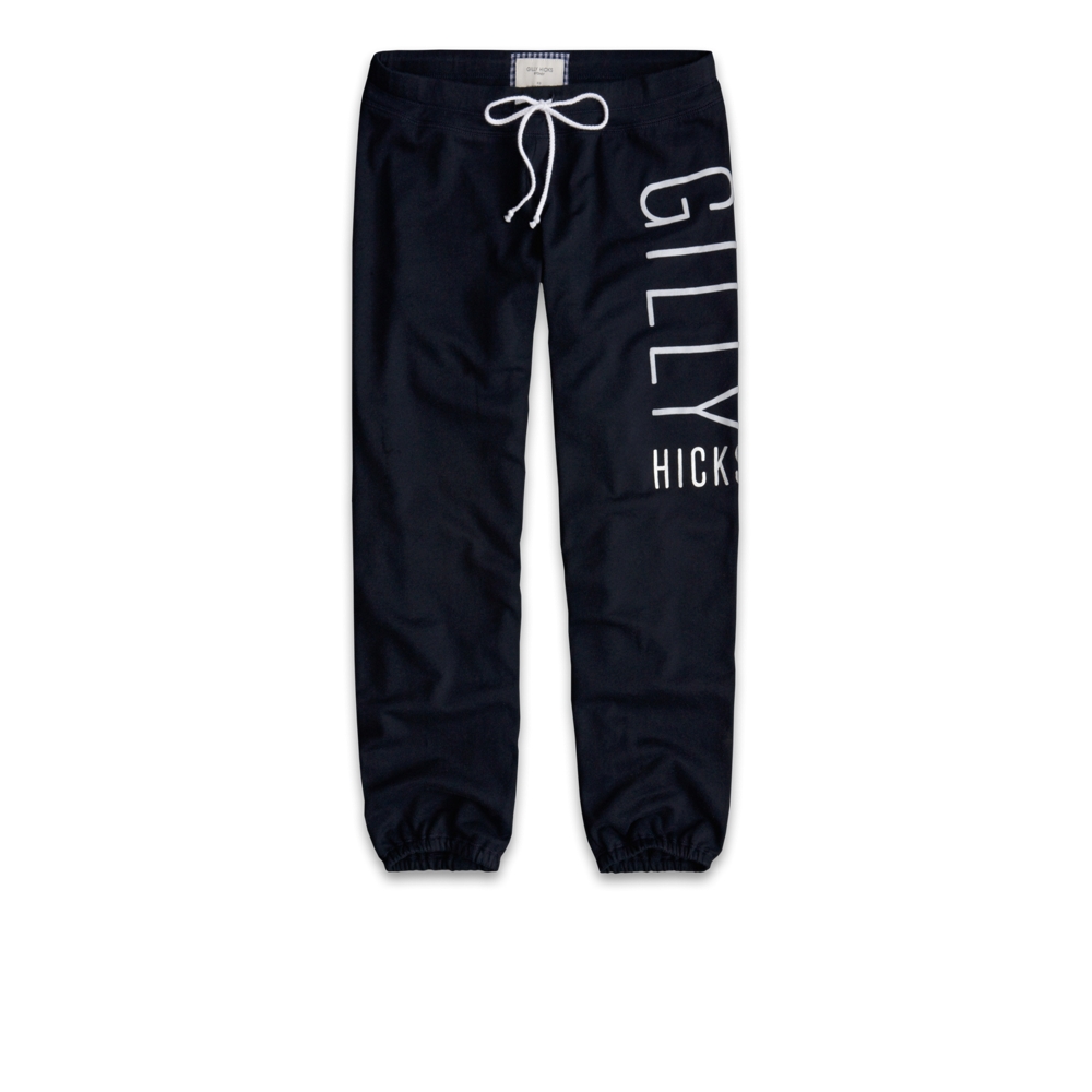 Womens Gilly Hicks Banded Crop Sweatpants