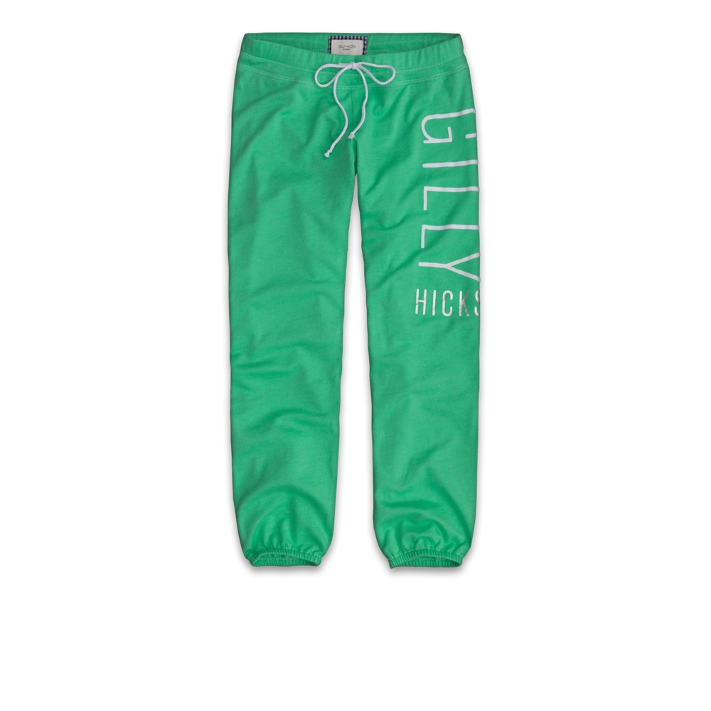 Womens Gilly Hicks Banded Crop Sweatpants