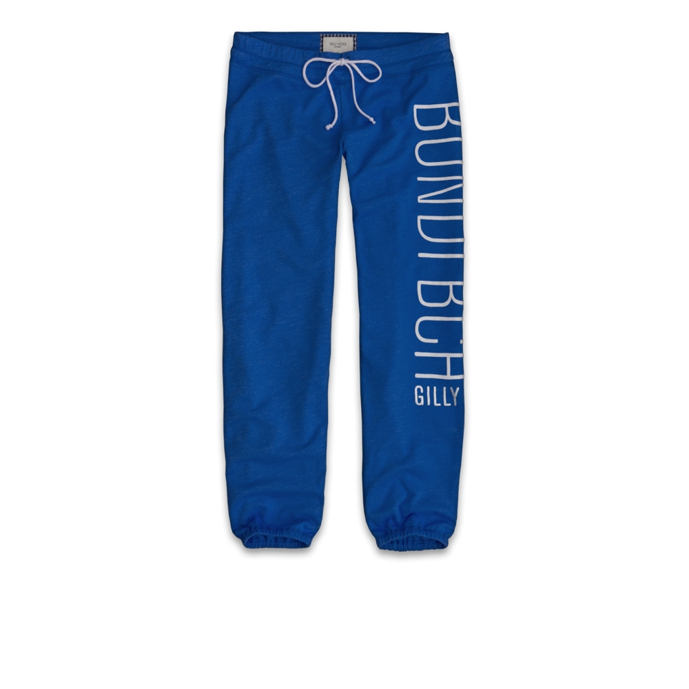 Womens Gilly Hicks Banded Crop Sweatpants
