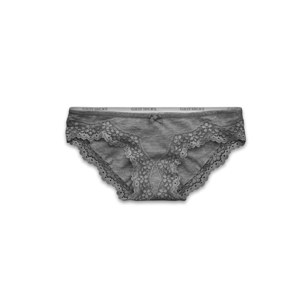 GH Logo Banded Lace Bikini Undie