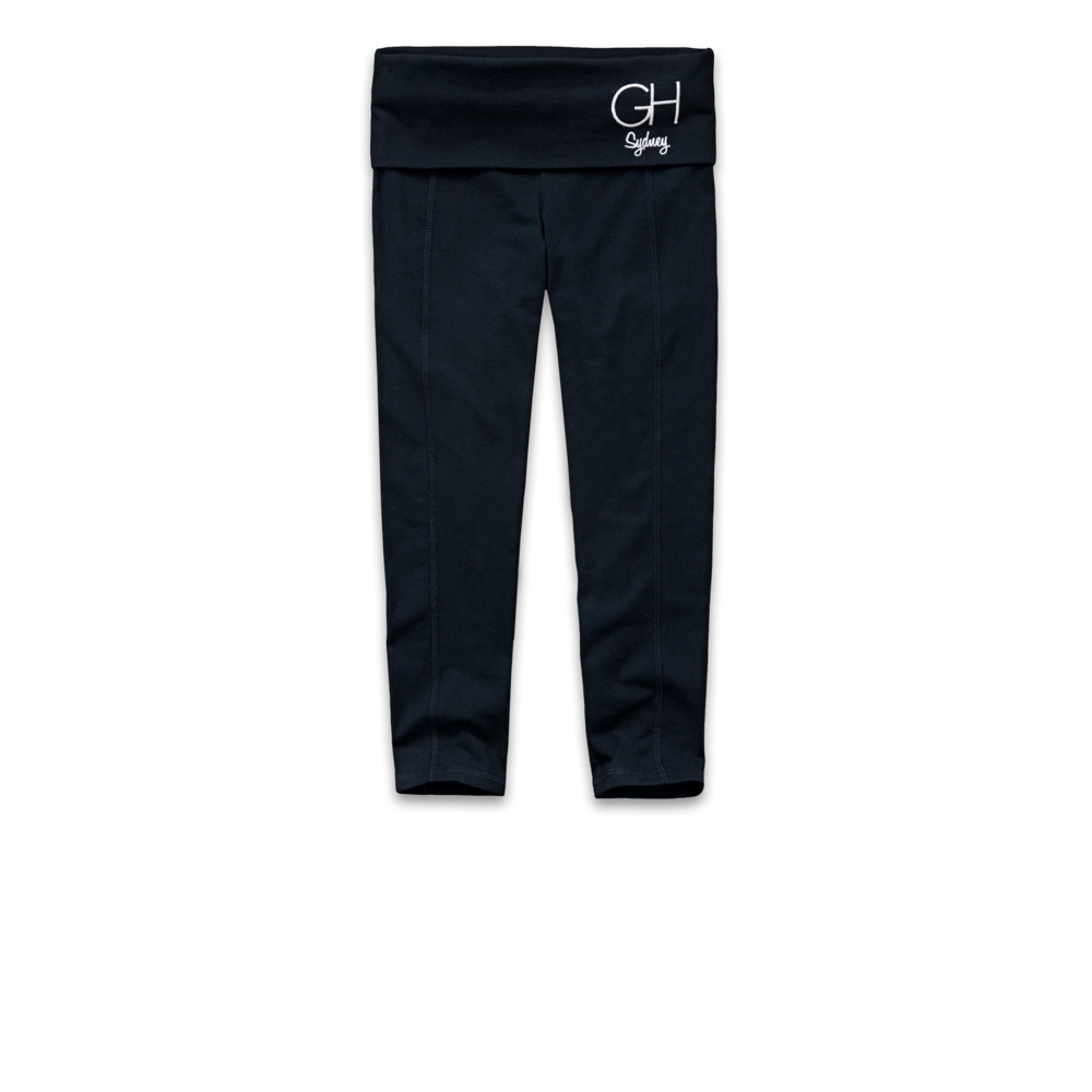 Womens Gilly Hicks Crop Yoga Pants