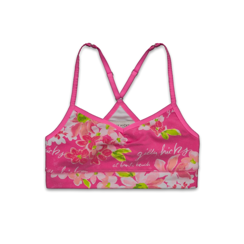 Womens Gilly Hicks Yoga Racerback Bralette