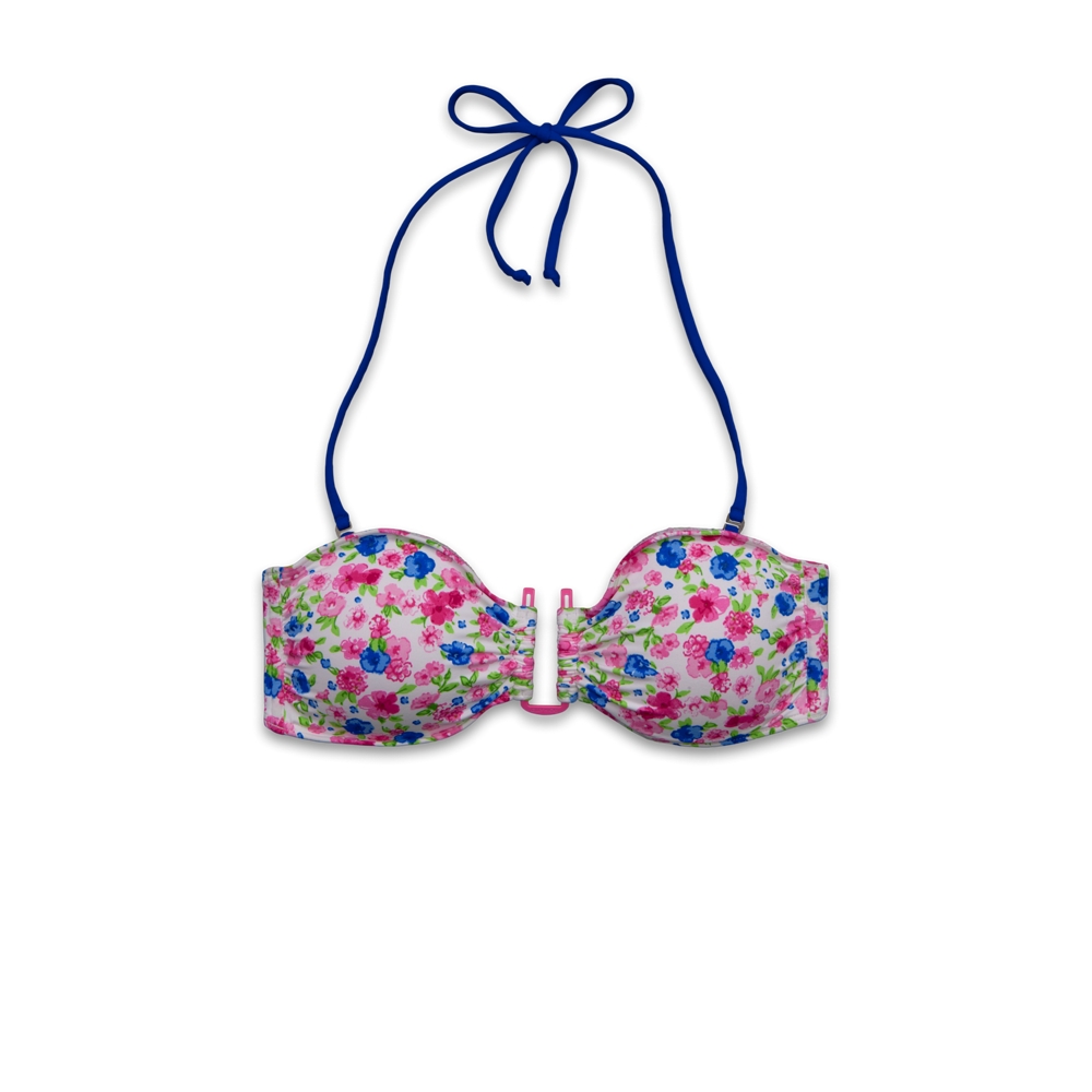 Womens U-Ring Bandeau Swim Top