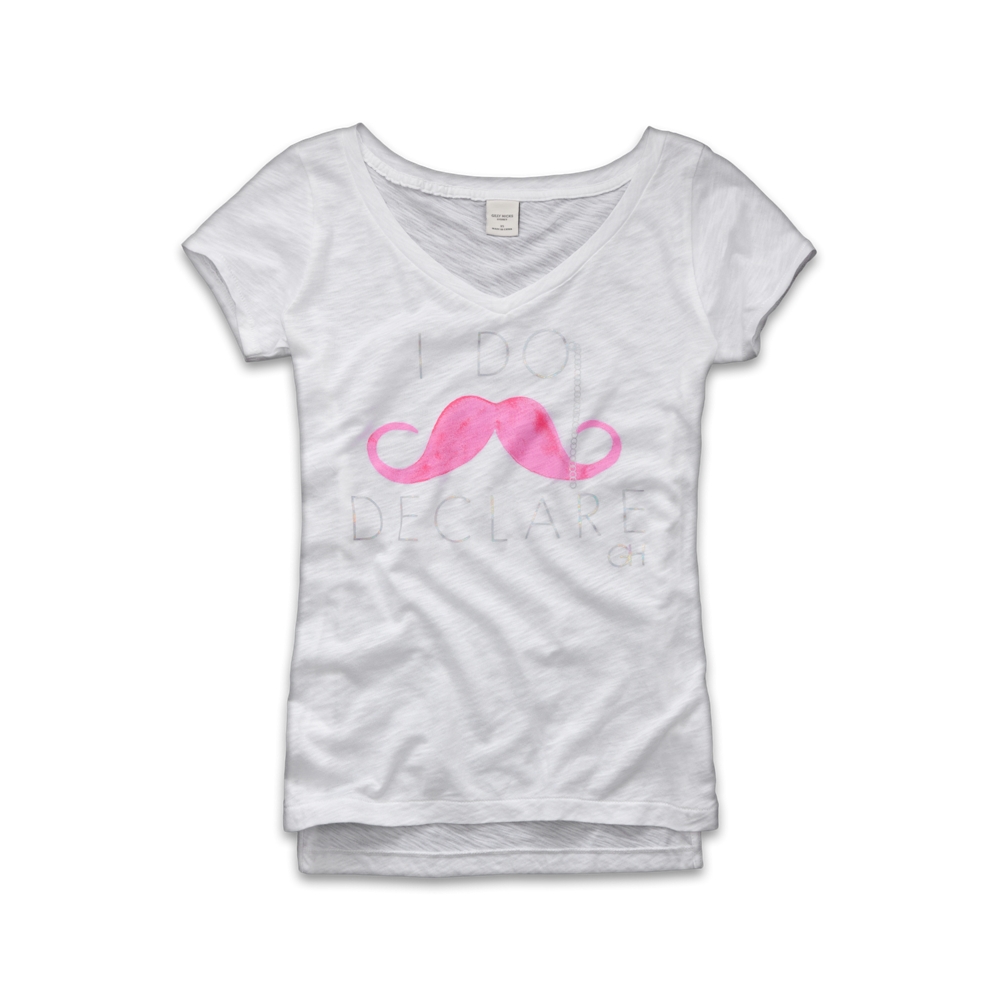 Womens Cheeky Statement Graphic Tee