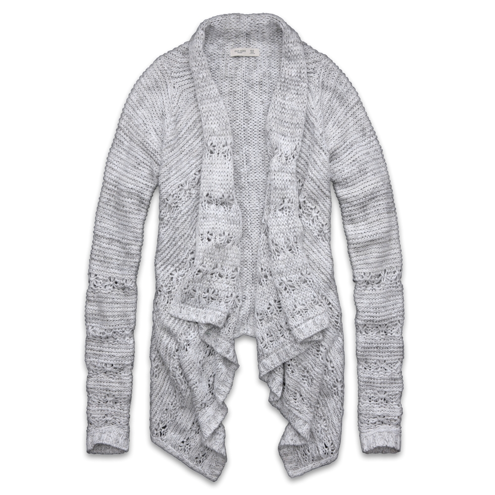 Womens Marled Blanket Cardigan
