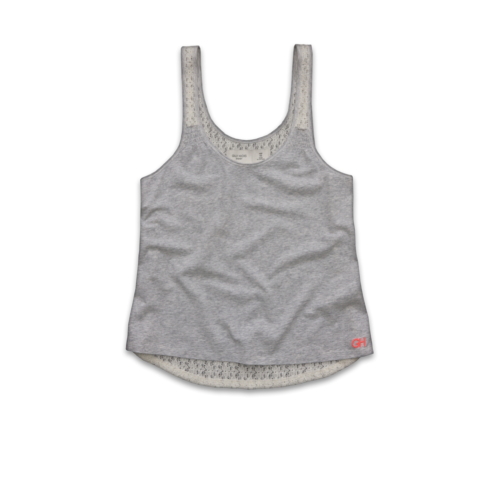 Womens Lace Back Sleep Tank