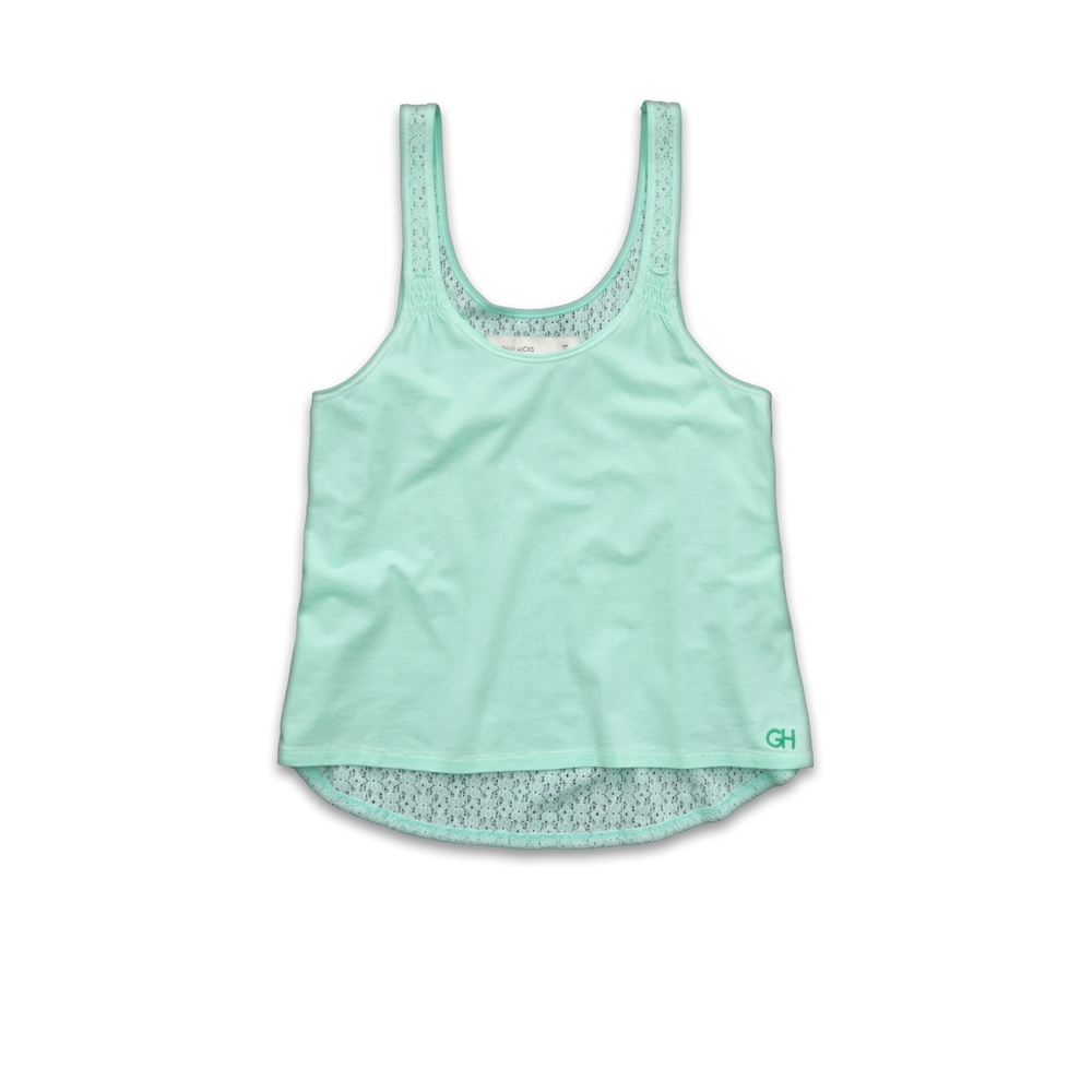 Womens Lace Back Sleep Tank