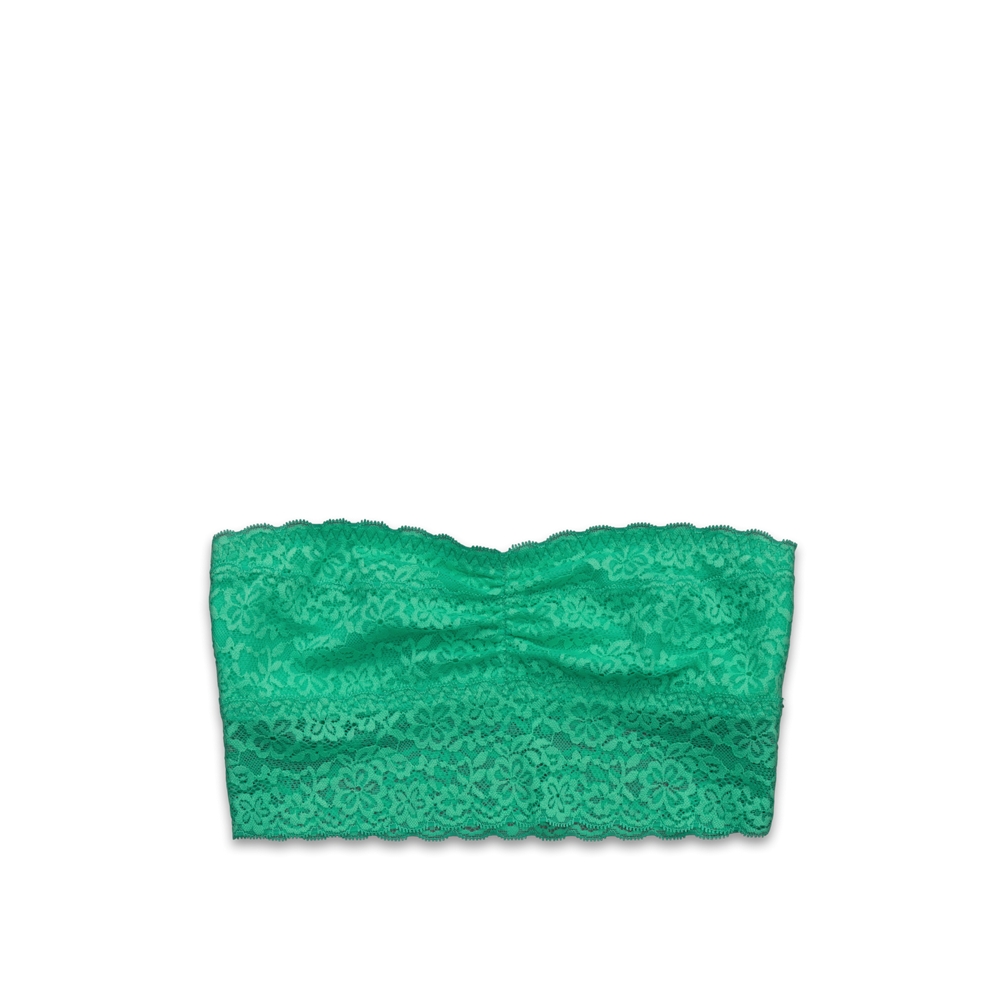 Womens Unlined Lace Bandeau