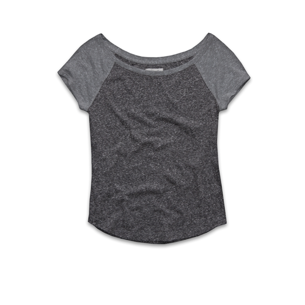 Womens Contrast Sleeves Tee