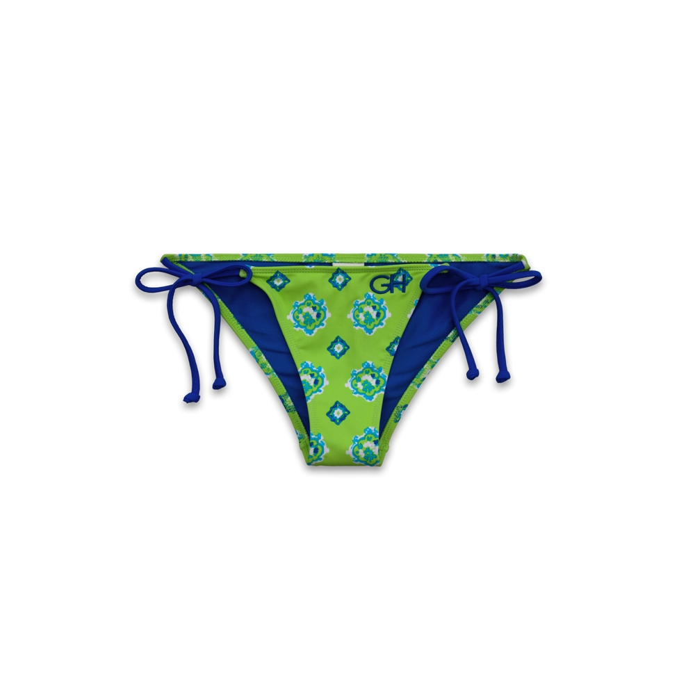 Womens Vintage Print Swim Bottom