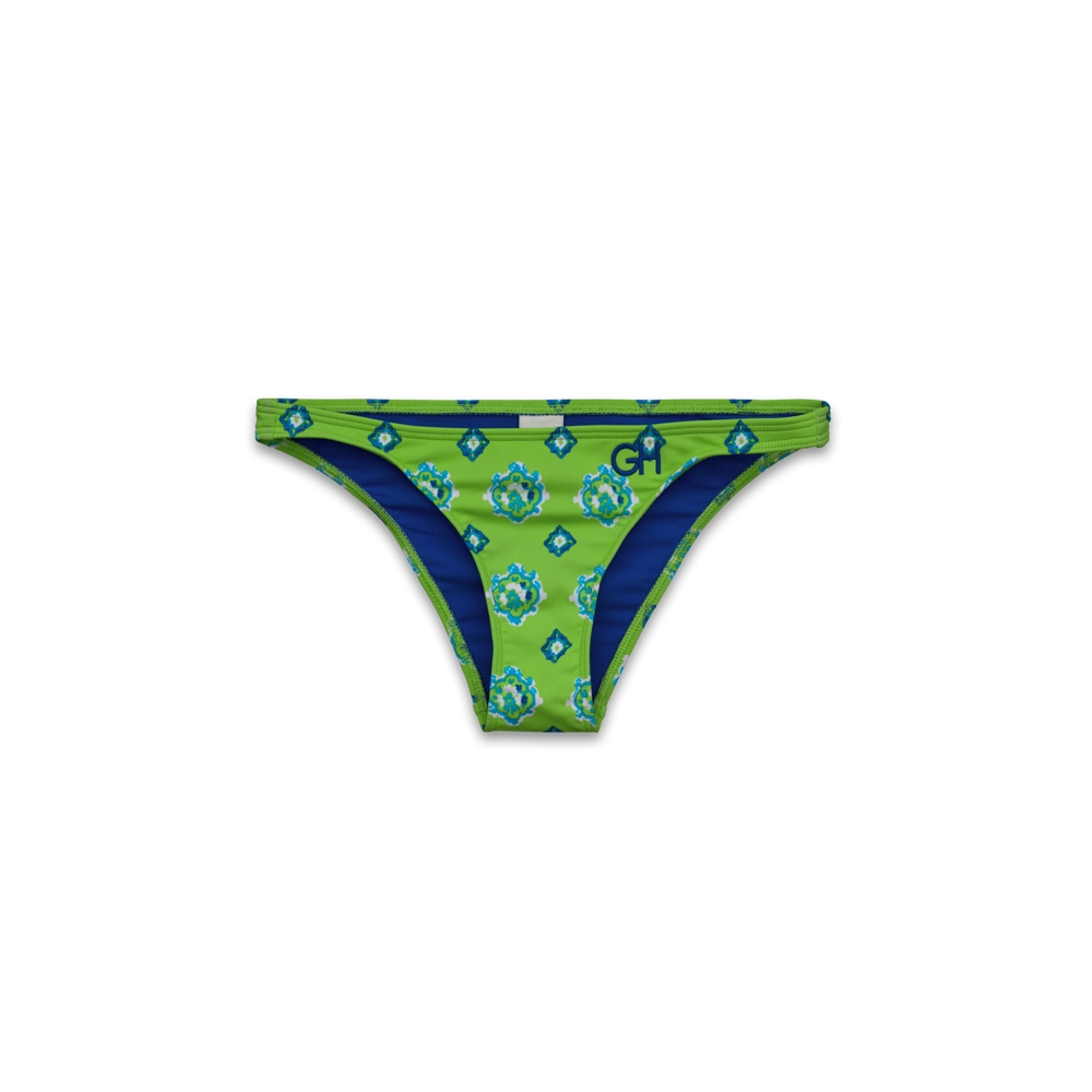 Womens Vintage Print Swim Bottom
