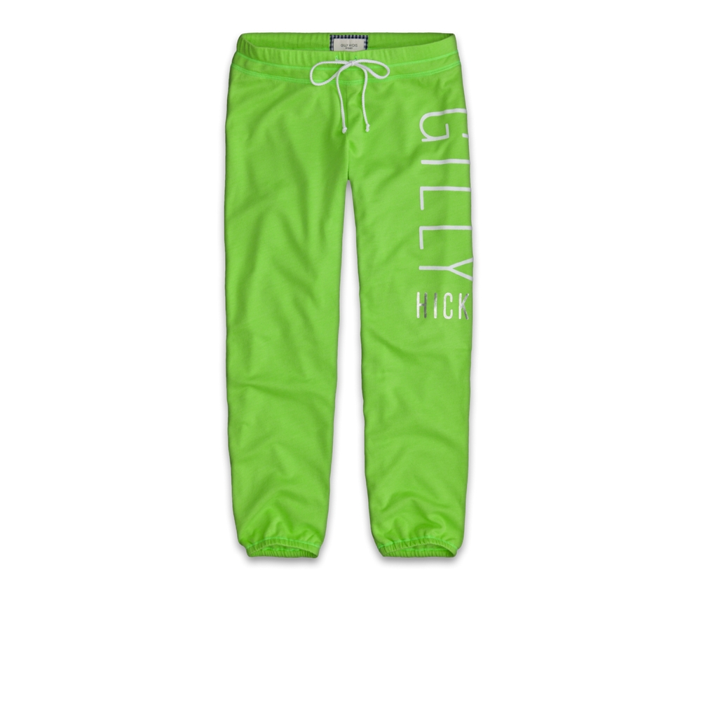 Womens Gilly Hicks Banded Crop Sweatpants