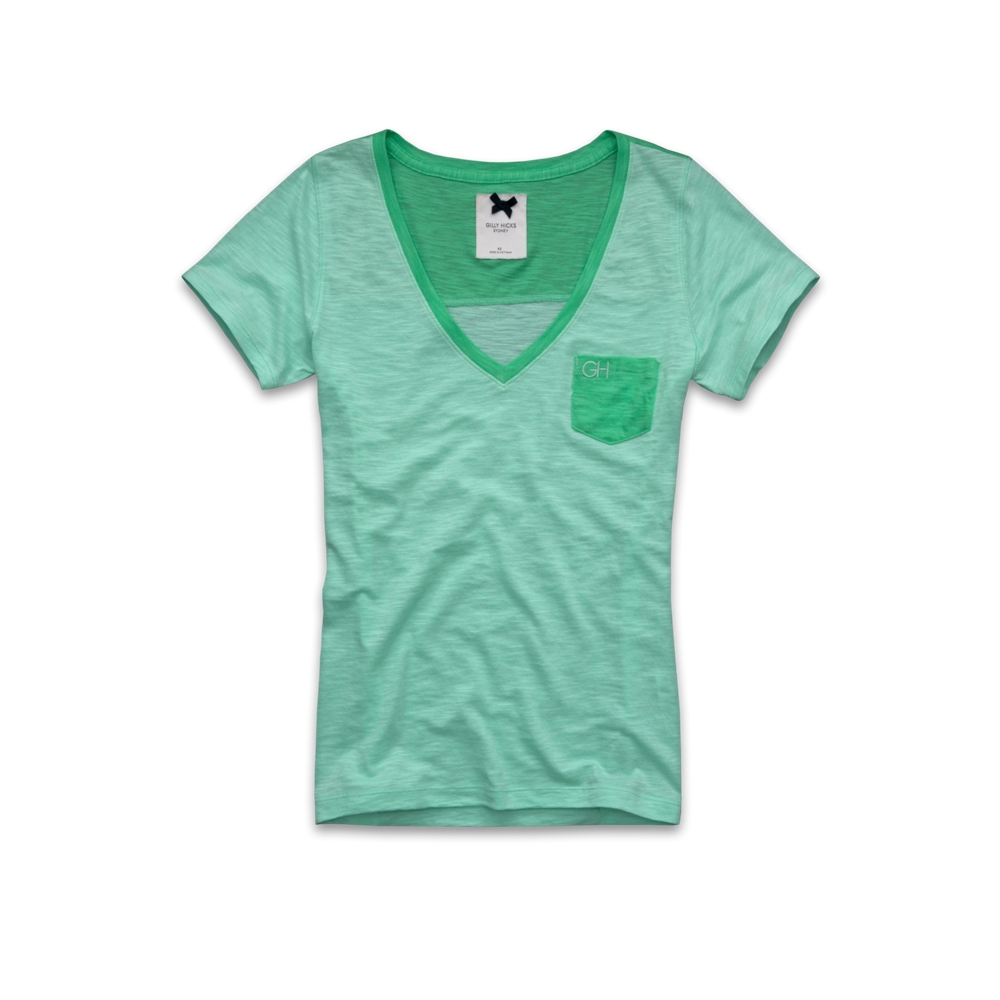 Womens Classic V-Neckline Tee