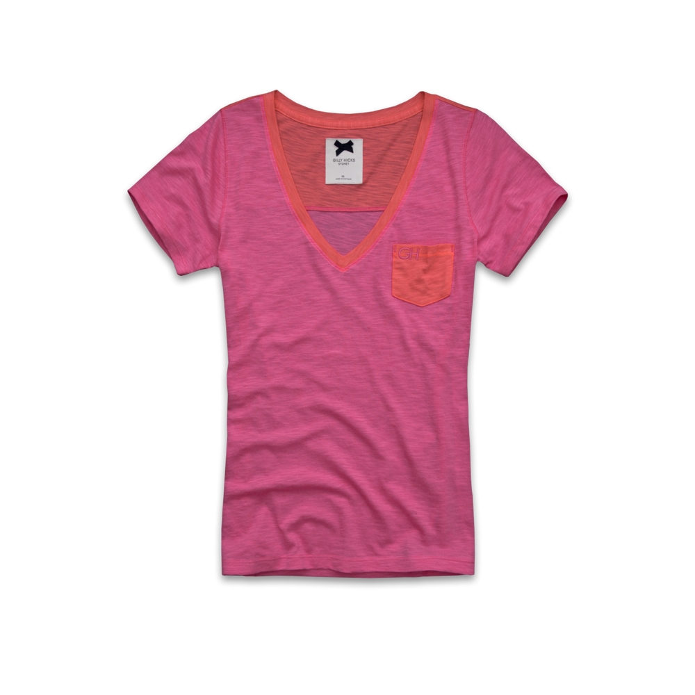 Womens Classic V-Neckline Tee