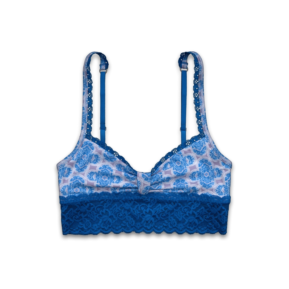 Womens Printed Bralette