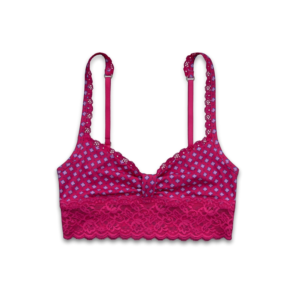 Womens Printed Bralette
