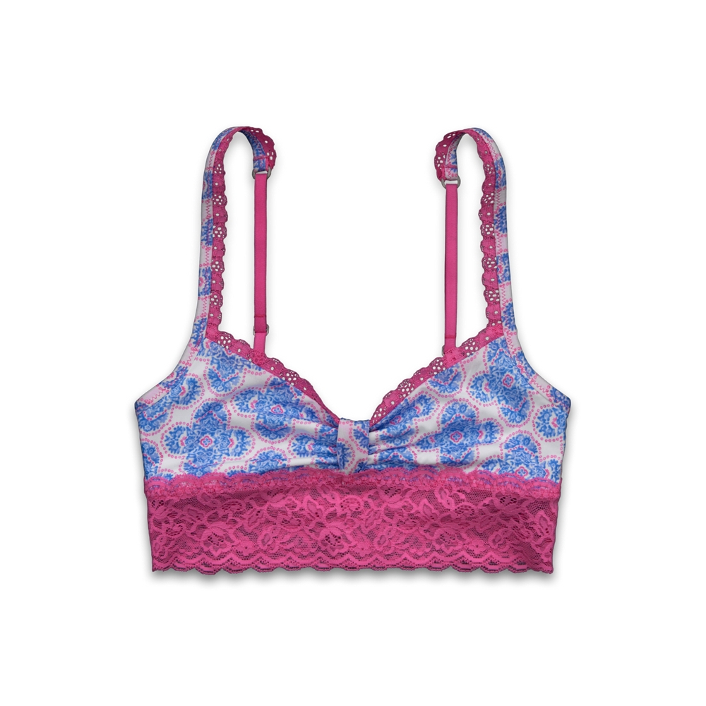 Womens Printed Bralette