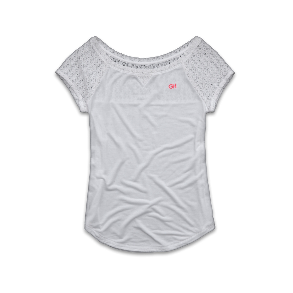 Womens Lace Sleeve Sleep Dress