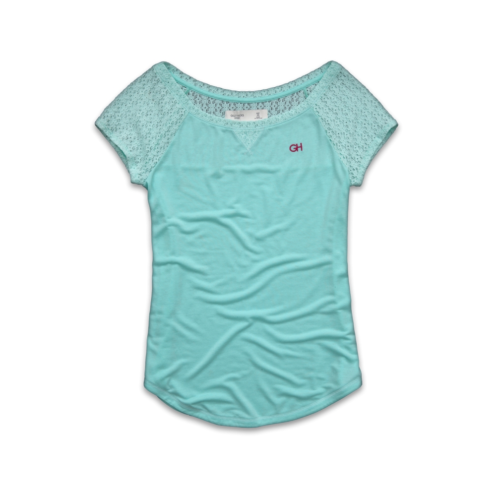 Womens Lace Sleeve Sleep Dress