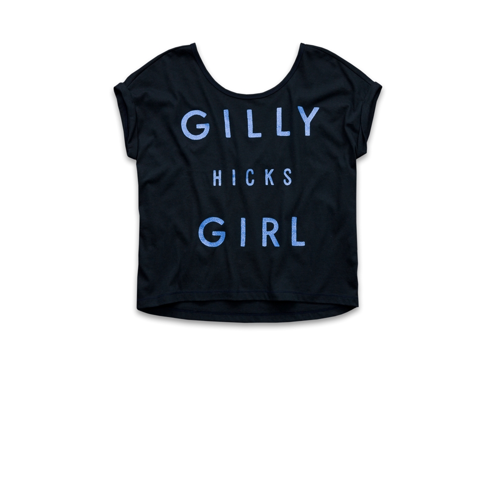 Womens Attitude Graphic Shine Tee