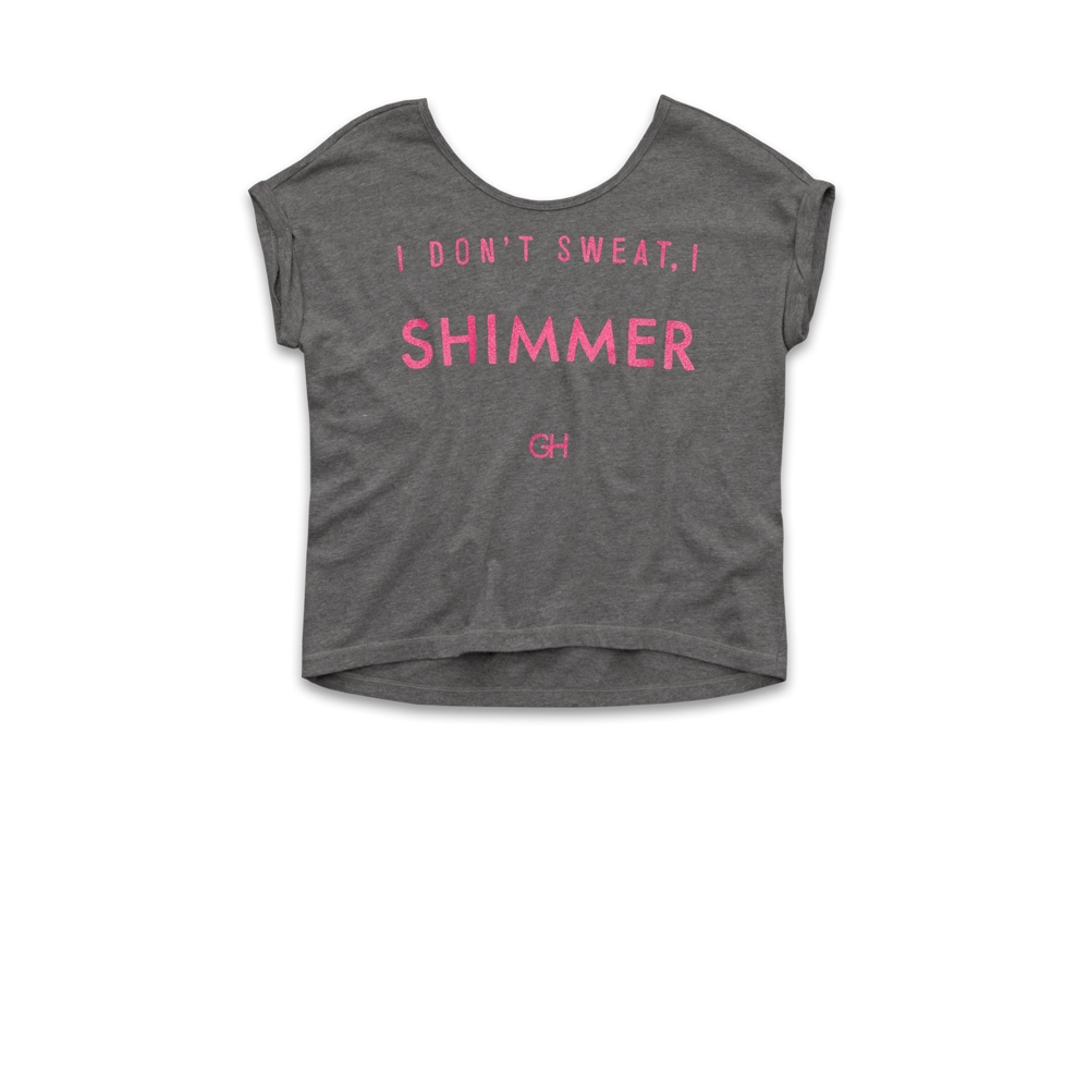 Womens Attitude Graphic Shine Tee