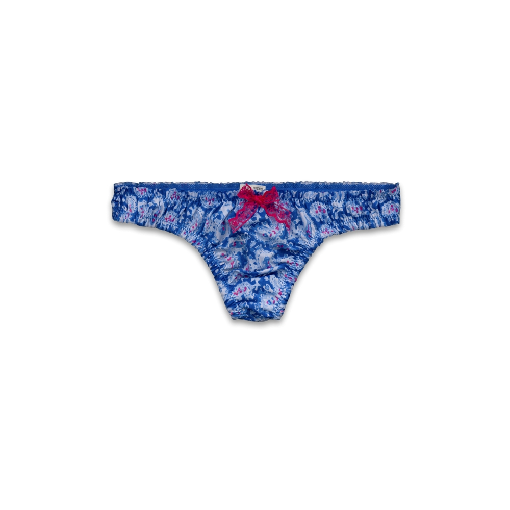 Supersoft Bloomer Thong Undie