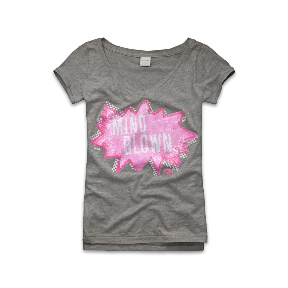 Womens Cheeky Statement Graphic Tee